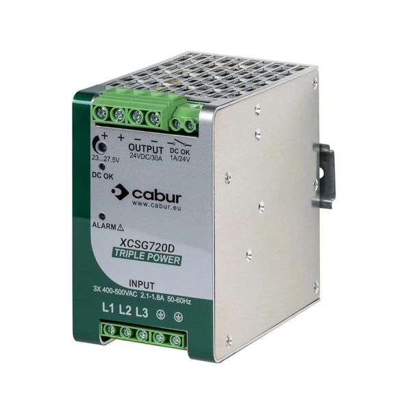 3-phase power supply input 400-500Vac / output 48Vdc 15A image 1