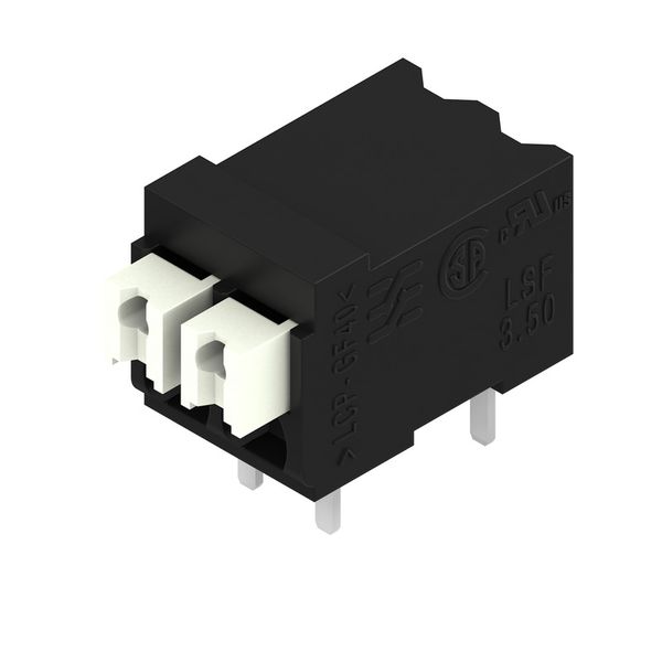 PCB terminal, 3.50 mm, Number of poles: 2, Conductor outlet direction: image 3