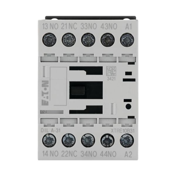 Contactor relay, 190 V 50 Hz, 220 V 60 Hz, 3 N/O, 1 NC, Screw terminals, AC operation image 13