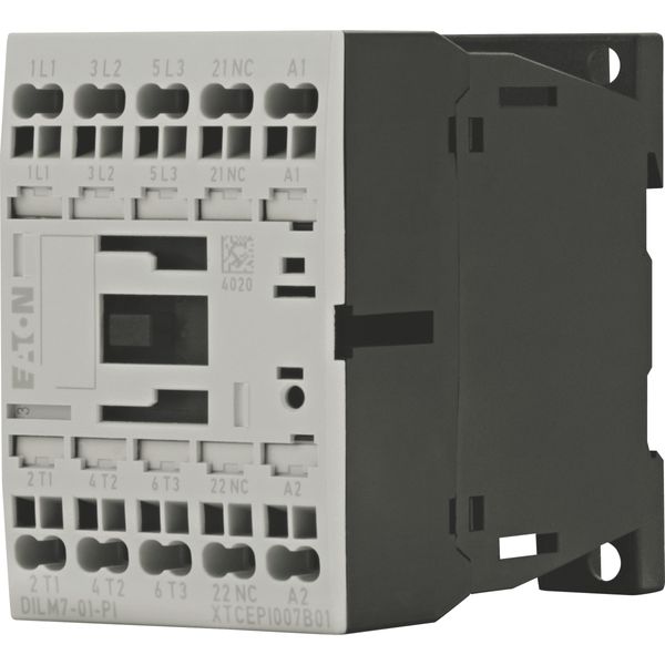 Contactor, 3 pole, 380 V 400 V 3 kW, 1 NC, 42 V 50 Hz, 48 V 60 Hz, AC operation, Push in terminals image 14