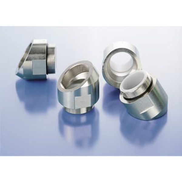 MAVIK-M20/01 ELBOW ADAPT 45D ALUM M20 COUNTERNUT image 1