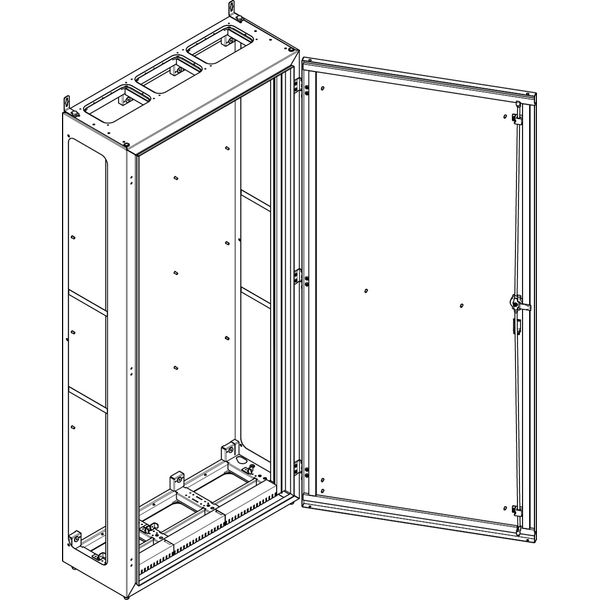 Floorst.cab.Cl.I IP55WxHxD840x1890x340mm image 1