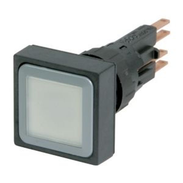 Illuminated pushbutton actuator, white, maintained image 2