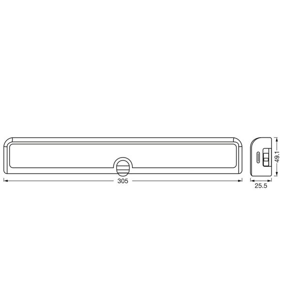 LINEAR LED FLIP SENSOR 5W 3000K image 9