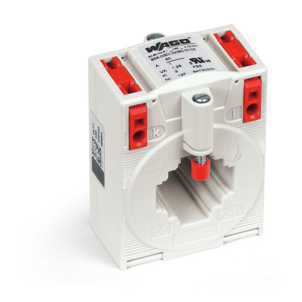 Plug-in current transformer Primary rated current: 50 A Secondary rate image 1