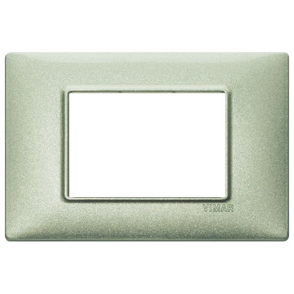 Plate 3M metal metallized green image 1