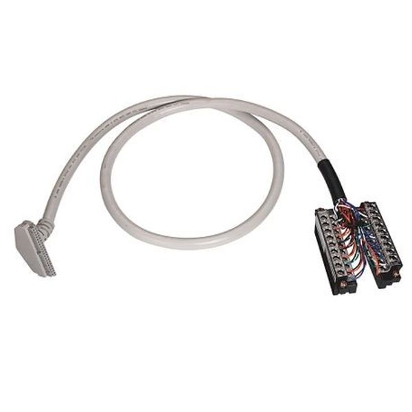 Allen-Bradley 1492-CAB010A62 Connection Products, Digital Cable, 1.0 m (3.28 ft), 1492-CAB(1)A62 Pre-WIRED DISC image 1