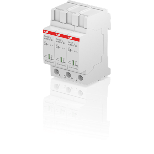 Overvoltage protection Type PV,  20/ 40kA, 1000V, plug Bulk image 1