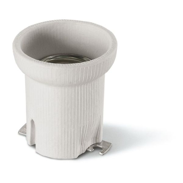 CERAMIC LAMPHOLDER WHITE -E40 image 4