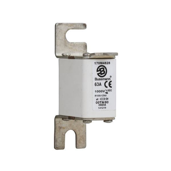 Fuse-link, high speed, 80 A, AC 4500 V, size 1, 51 x 51 x 346 mm, aR, IEC, visual indicator image 3