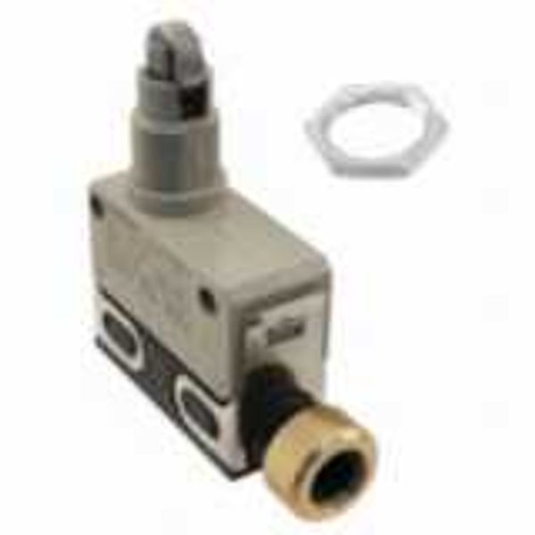 Limit switch, slim sealed, screw terminal, general purpose, roller plu image 2