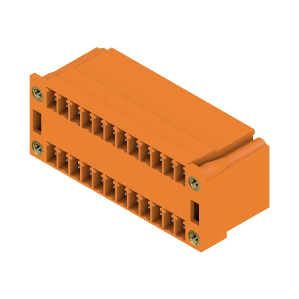 PCB plug-in connector (board connection), 3.81 mm, Number of poles: 24 image 4