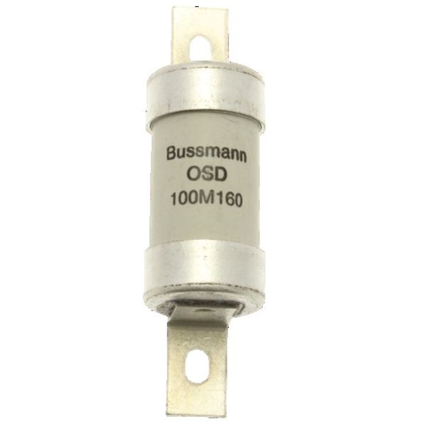 Fuse-link, LV, 100 A, AC 415 V, BS88, 26 x 95 mm, gM, BS, 100M125 image 1