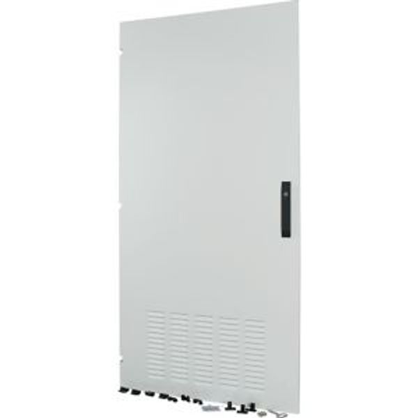 Section wide door, ventilated, left, HxW=1625x795mm, IP42, grey image 2