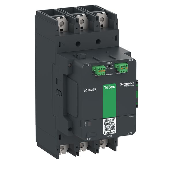 CONTACTOR 400A AC3 3P ADV 200-500V ACDC image 1