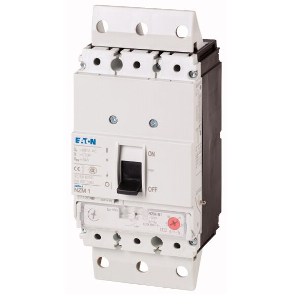 Circuit-breaker, 3p, 80A, plug-in module image 1