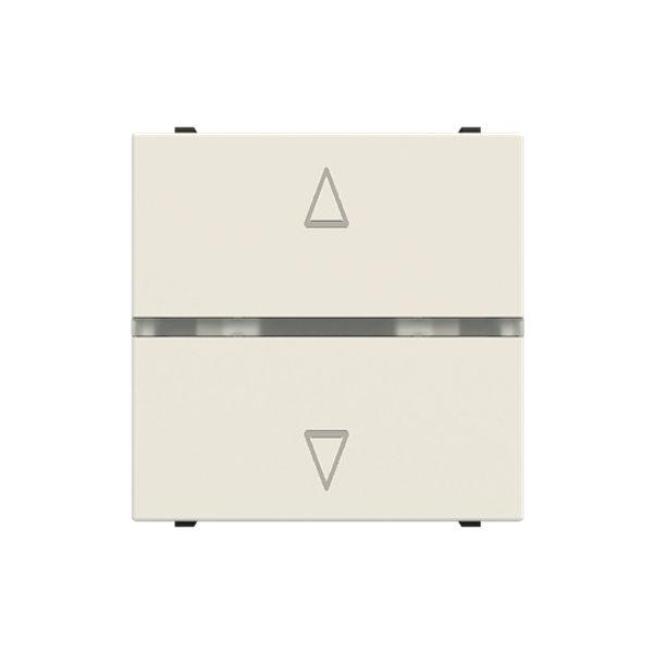 N2261.21 BL Blind control switch White - Zenit image 1