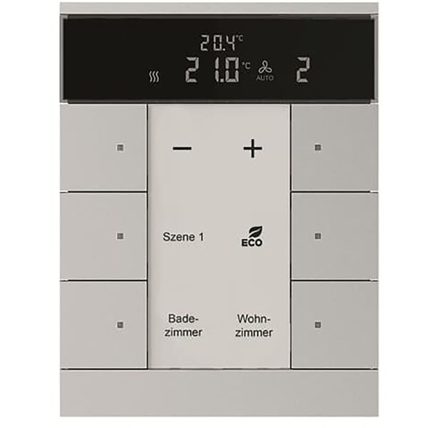 SBS/U6.0.11-83 HVAC-Slave-device,6f. CE, aluminium sil. image 1