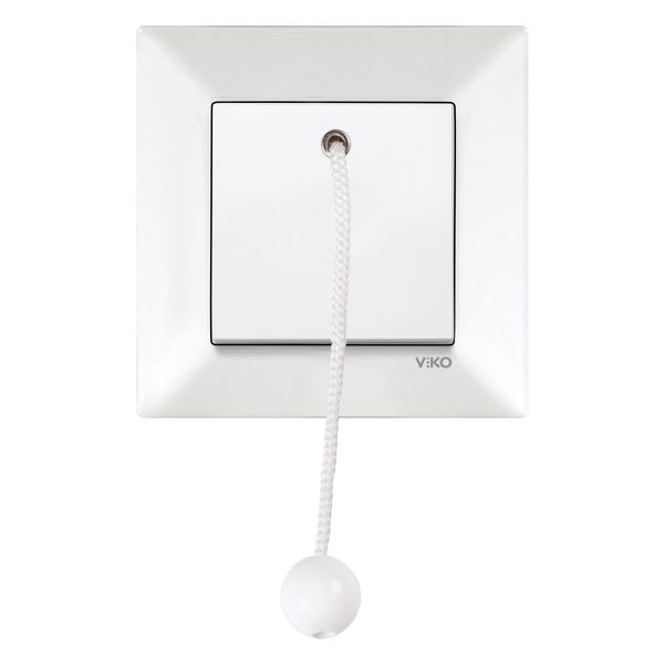 Meridian White Emergency Warning Switch with cord image 1