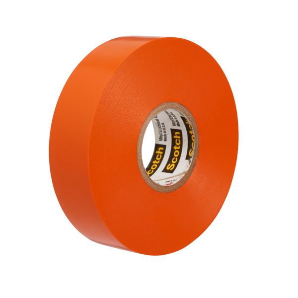 Scotch® Vinyl Color-Coding Electrical Tape 35, Orange, 19 mm x 20 m image 4