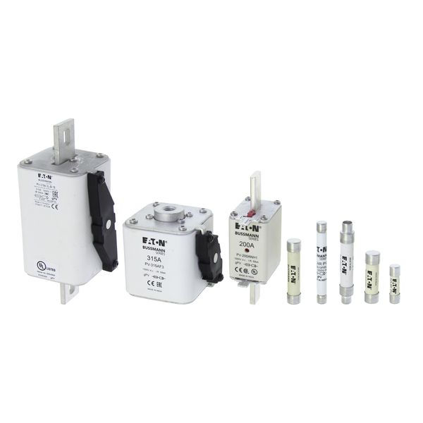 Fuse-link, high speed, 355 A, DC 1000 V, NH3, gPV, UL PV, UL, IEC, dual indicator, bolted tag image 4