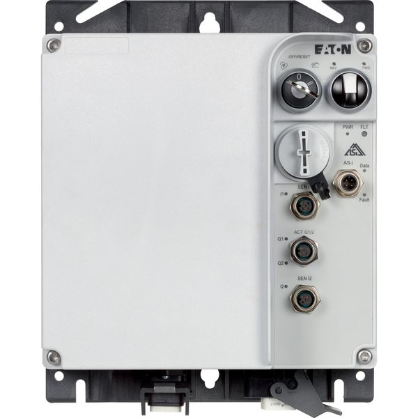 Reversing starter, 6.6 A, Sensor input 2, Actuator output 1, 400/480 V AC, AS-Interface®, S-7.4 for 31 modules, HAN Q5 image 17