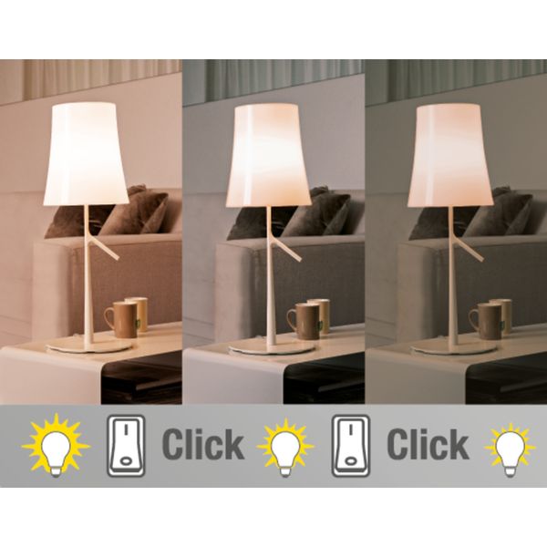 LED THREE STEP DIM CLASSIC P 40 4 W/2700K E14 image 5