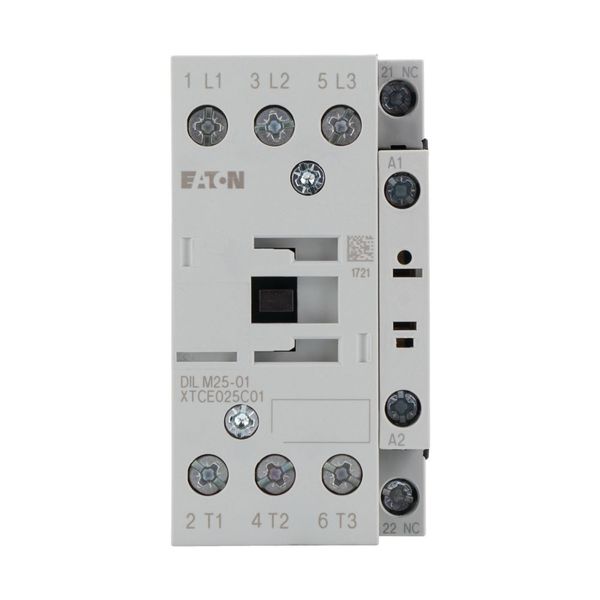 Contactor, 3 pole, 380 V 400 V 11 kW, 1 NC, 48 V 50 Hz, AC operation, Screw terminals image 13