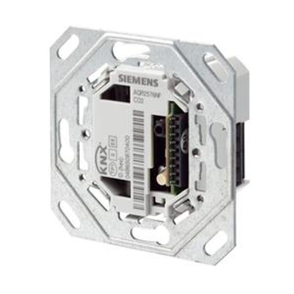 AQR2570NJ - Base module for temperature and / or humidity measurement, with KNX / PL-Link, 64 x 110 image 1