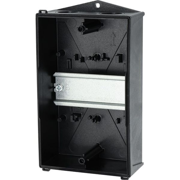 Insulated enclosure, HxWxD=160x100x145mm, +mounting rail image 9