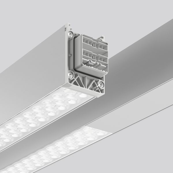 LINEDO, 21 W, 3400 lm, 840, aluminium, on/off Continuous line luminair image 1