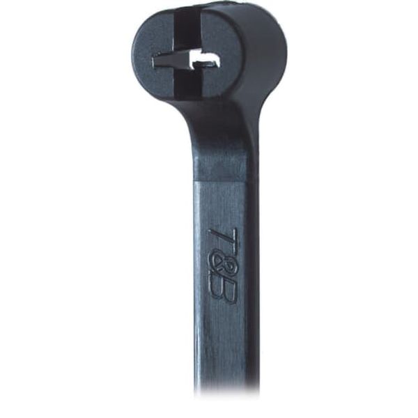 TY232MX CABLE TIE 18LB 8IN UV BLACK NYLON image 4