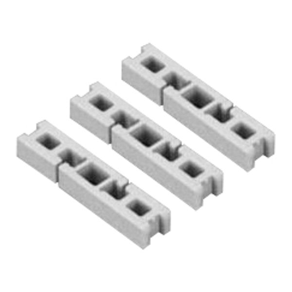 Fixing piece for VMS-busbar support for copper busbars, 5 mm image 1