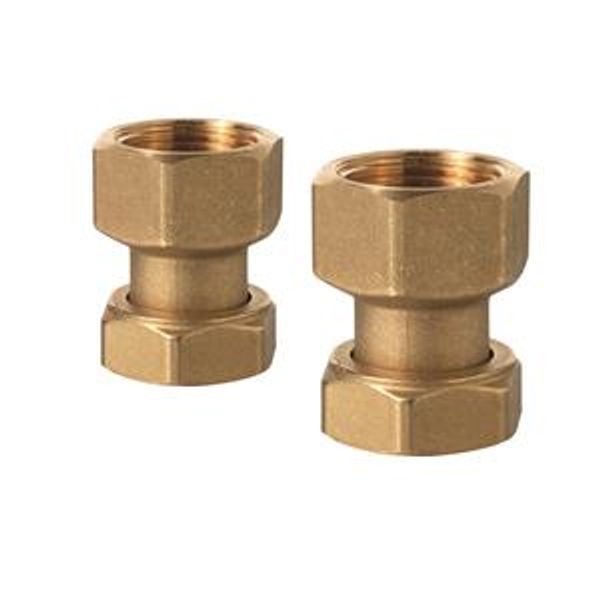 ALG15.252B - Brass fitting G 1" / Rp 1", set of 2 image 1