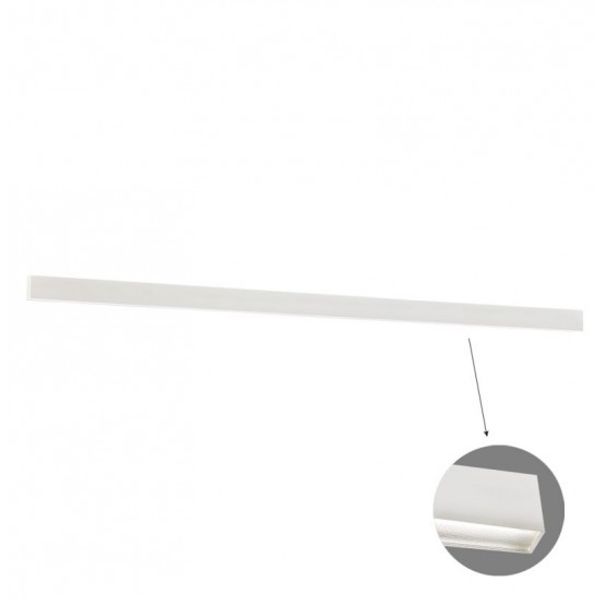 Linear Wall Lamp L3100 4000K White Microprismatic image 1