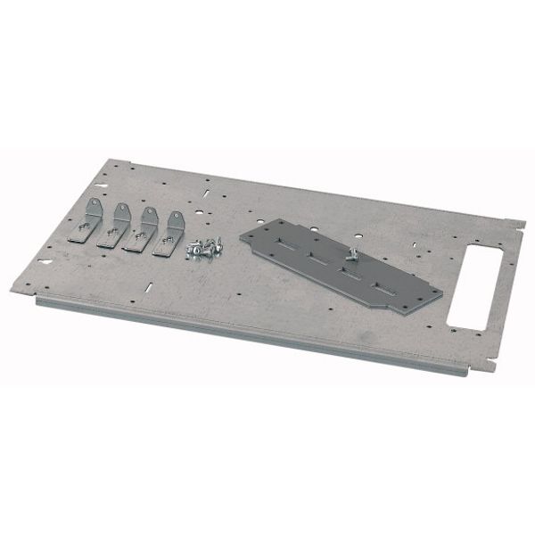 Mounting plate for  W = 600 mm, NZM3 630A, vertical image 1