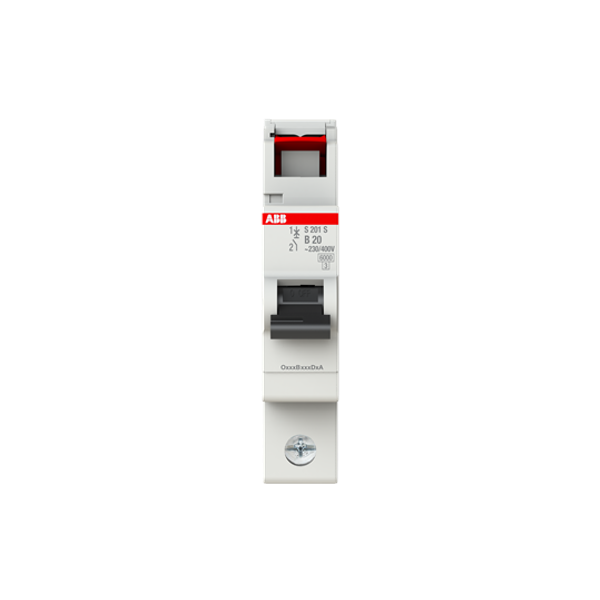 S201S-B20 Miniature Circuit Breaker - 1P - B - 20 A image 4