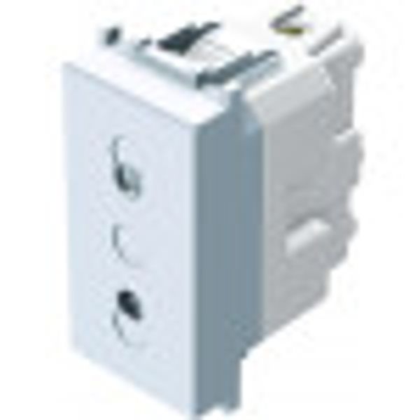 SOCKET EURO+KS 2P 10A 250V~ 1M PW 4317686 image 2