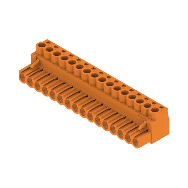 PCB plug-in connector (wire connection), 5.00 mm, Number of poles: 16, image 4