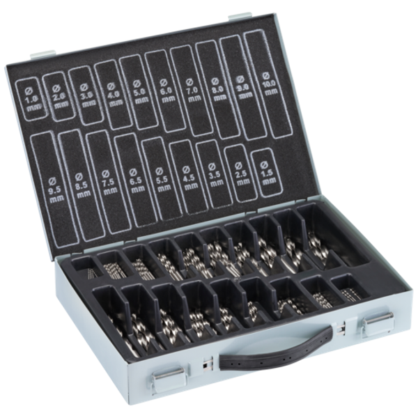 100 pcs Metal Drilling Bit Set image 1