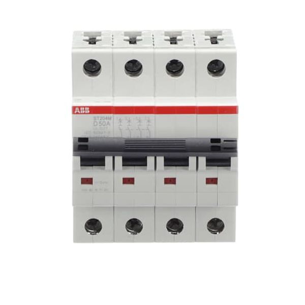 ST204M-D50 Miniature Circuit Breaker - 4P - D - 50 A image 1