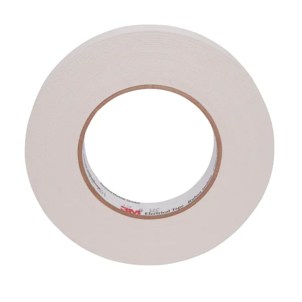 3M™ Glass Cloth Electrical Tape 27U, White, 12 mm x 20 m, 0.18 mm image 4