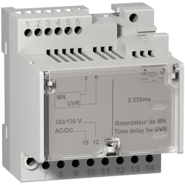 Non-adjust delay unit - MN undervoltage release - 100/130 V AC/DC - spare part image 3