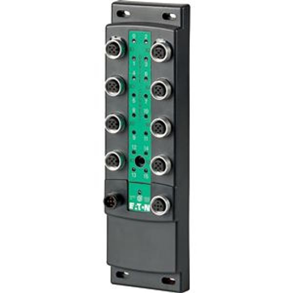 SWD Block module I/O module IP69K, 24 V DC, 16 parameterizable inputs/outputs with power supply, 8 M12 I/O sockets image 4