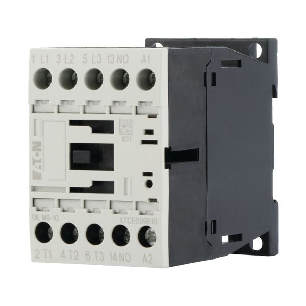 Contactor, 3 pole, 380 V 400 V 4 kW, 1 N/O, 230 V 50 Hz, 240 V 60 Hz, AC operation, Screw terminals image 6