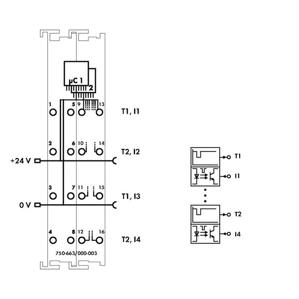 Intrinsically safe 4-channel digital input 24 VDC PROFIsafe V2.0 iPar image 4