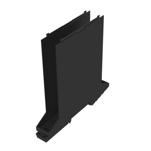 Basic element, IP20 in installed state, Plastic, black, Width: 17.5 mm image 4