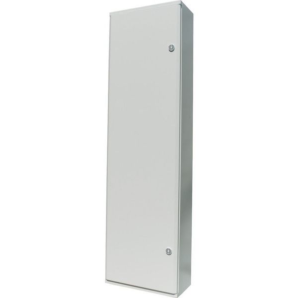 White floor standing distribution board with three-point turn-lock, W = 400 mm, H = 2060 mm, D = 300 mm image 4