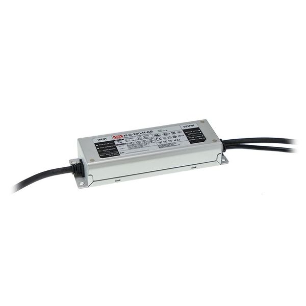 XLG-200-L-AB Led driver, IP67 200W, 142-285V, 350-1050mA CP, MEAN WELL image 1