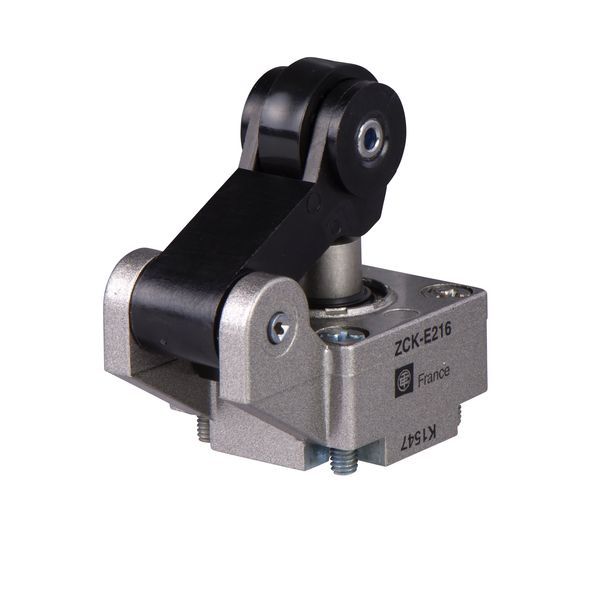 Limit switch head, Limit switches XC Standard, ZCKE, steel roller lever plunger, -40 °C image 1